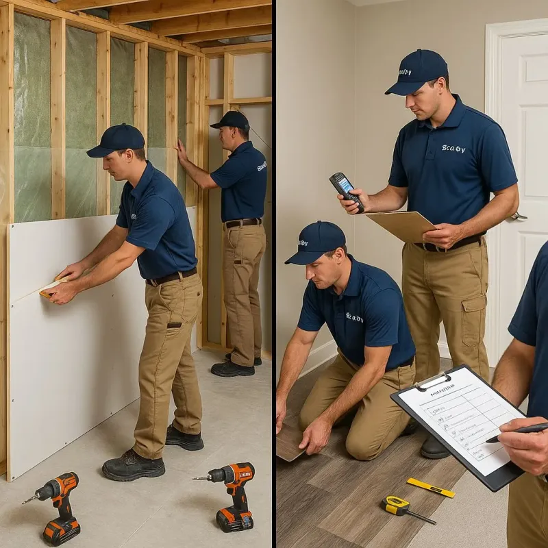 Repairs and Reconstruction process in El Dorado, KS