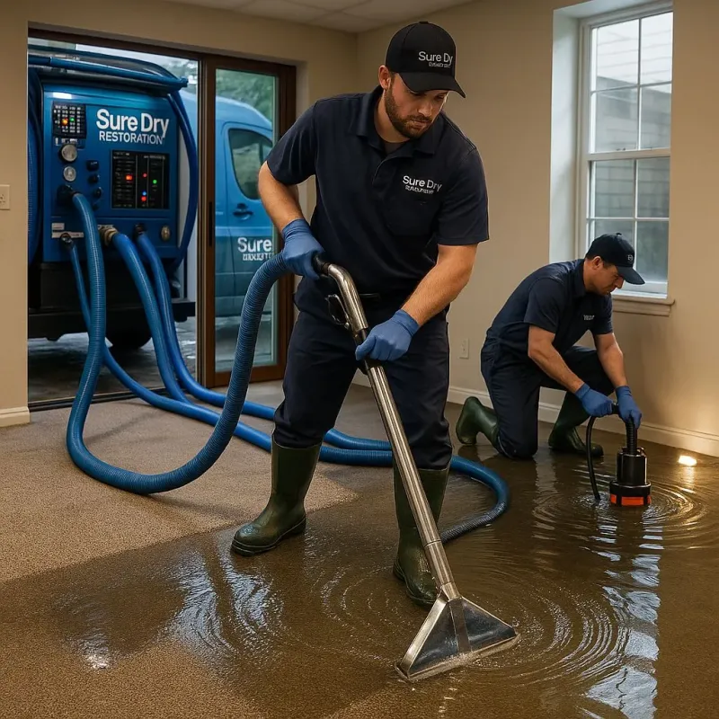 Water Extraction and Removal process in El Dorado, KS